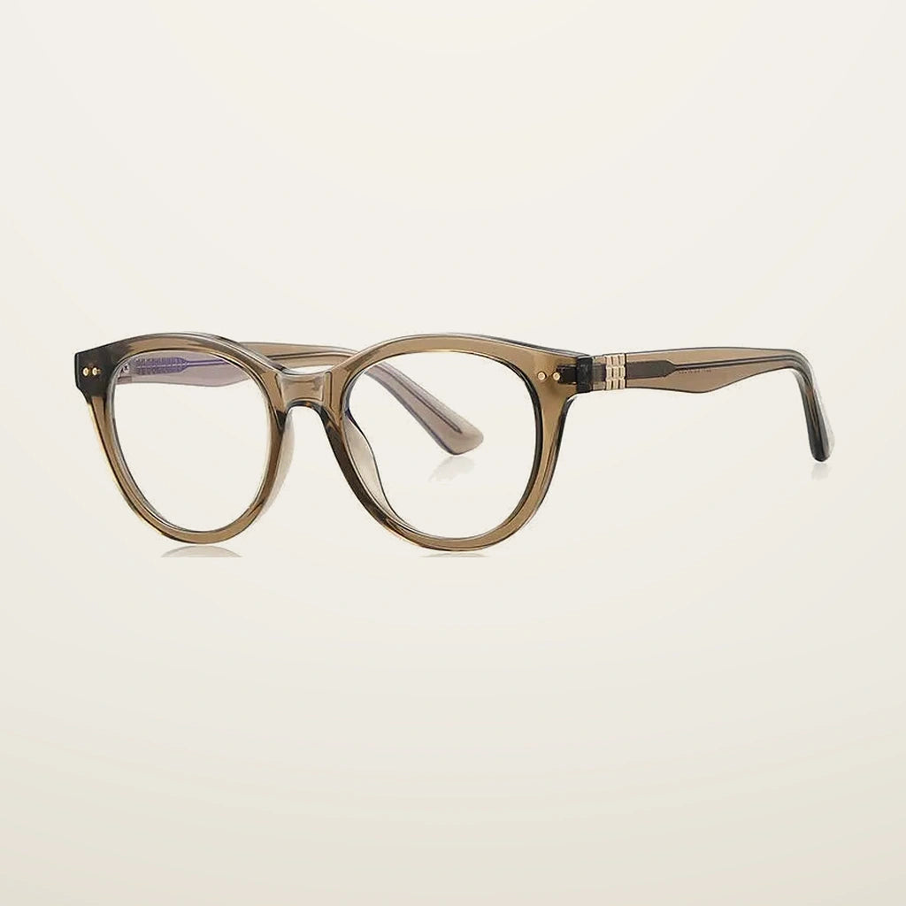 Gatenac Unisex Full Rim Oval Tr 90 Titanium Reading Glasses Gxyj2231 - C5