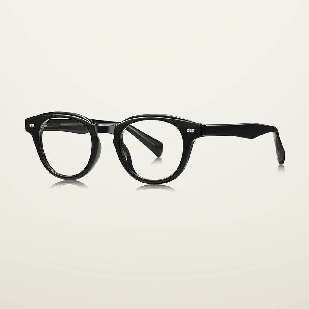 Gatenac Unisex Full Rim Oval Tr 90 Titanium Reading Glasses Gxyj9016 - C1