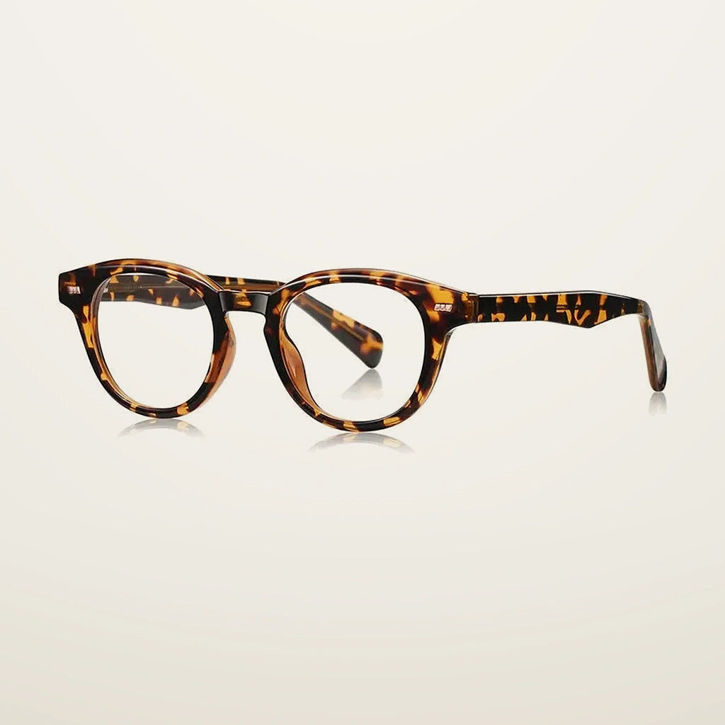 Gatenac Unisex Full Rim Oval Tr 90 Titanium Reading Glasses Gxyj9016 - C3