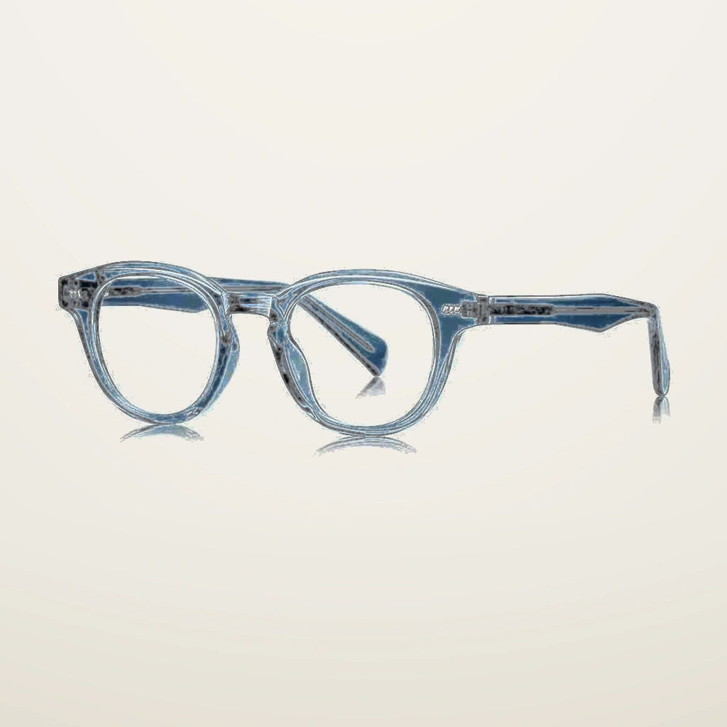 Gatenac Unisex Full Rim Oval Tr 90 Titanium Reading Glasses Gxyj9016 - C6