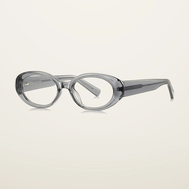 Gatenac Unisex Full Rim Oval Tr 90 Titanium Reading Glasses Gxyj9033 - C4