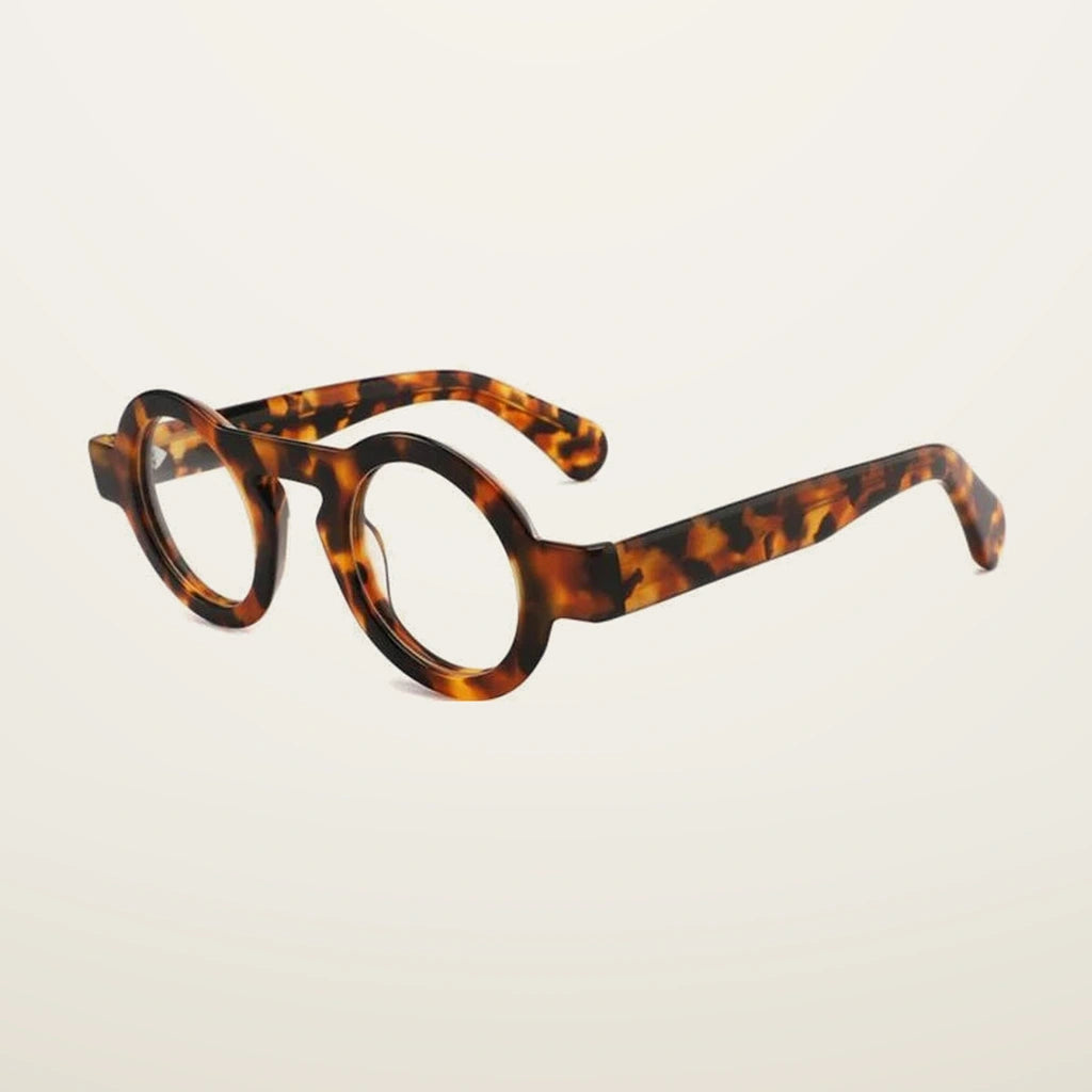 Gatenac Unisex Full Rim Round Acetate Photochromic Reading Glasses 842218 - C2 Photochromic