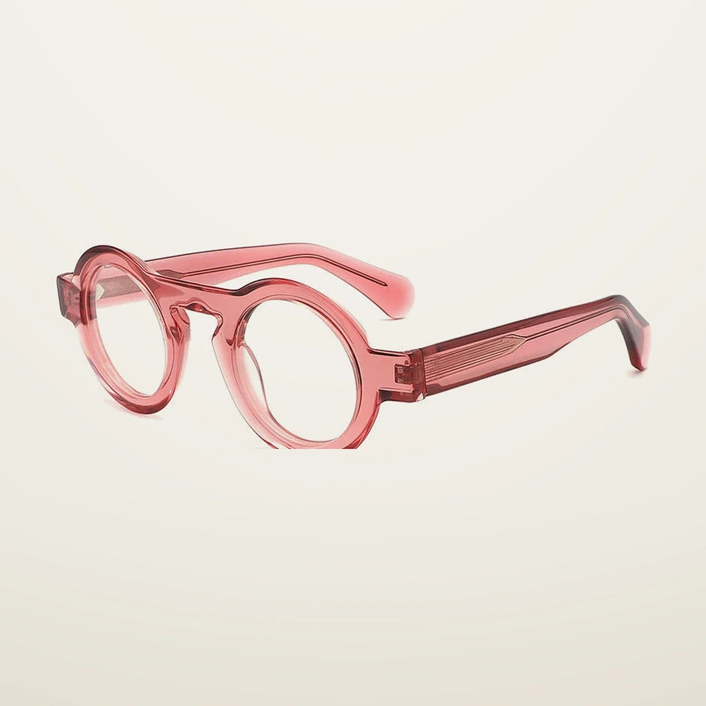 Gatenac Unisex Full Rim Round Acetate Photochromic Reading Glasses 842218 - C3 Photochromic