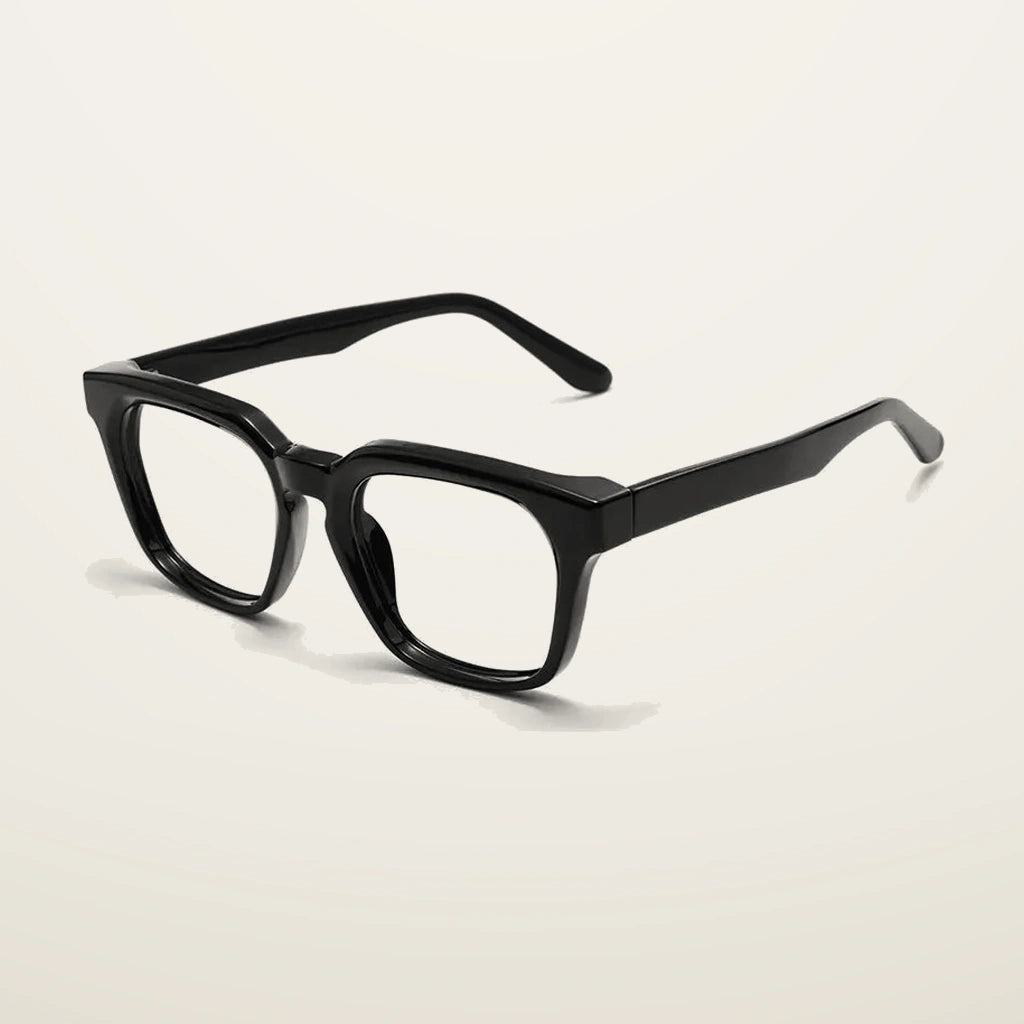 Gatenac Unisex Full Rim Square Acetate Reading Glasses G91807 - C2 Photochromic