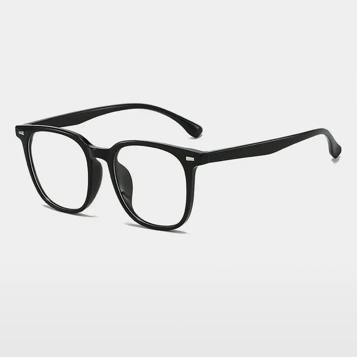 Gatenac Unisex Full Rim Square Tr 90 Titanium Photochromic Reading Glasses G61351 - C1 Photochromic