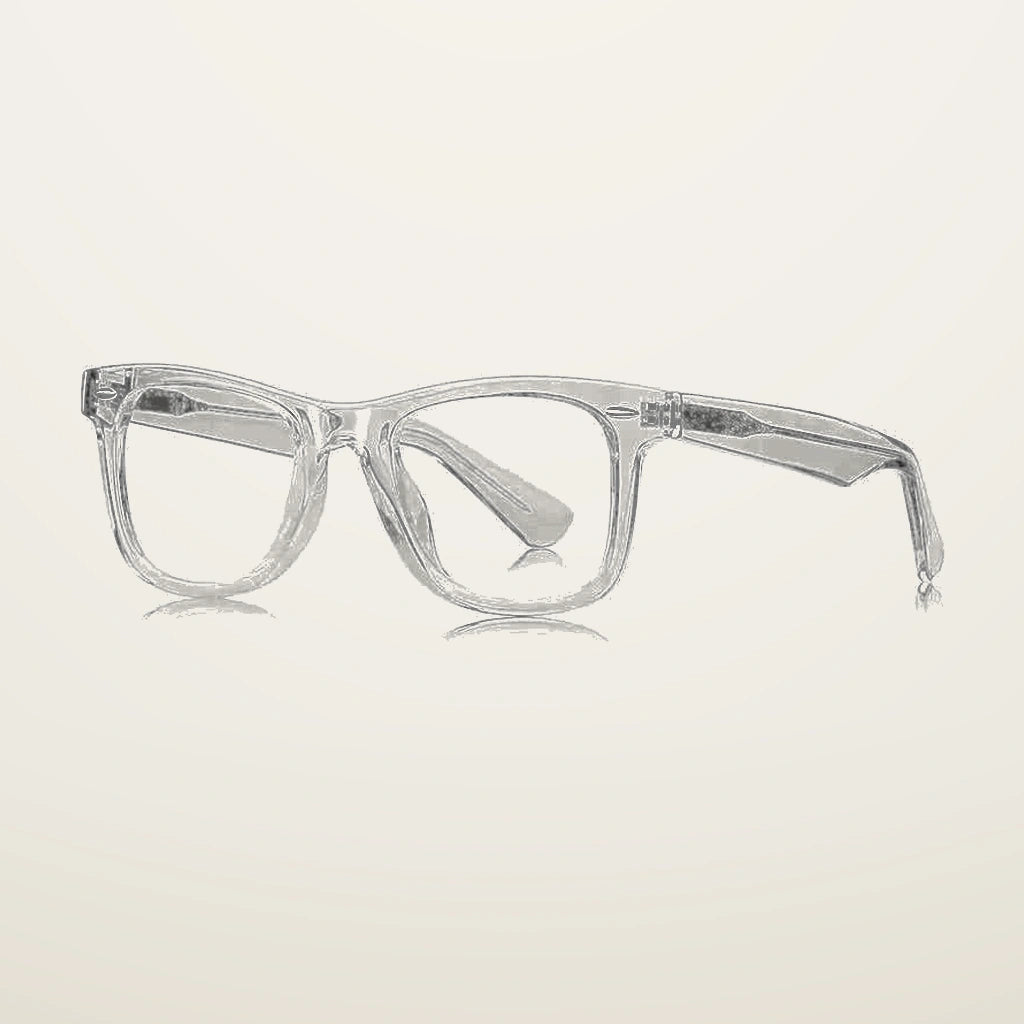 Gatenac Unisex Full Rim Square Tr 90 Titanium Reading Glasses Gxyj9028 - C2