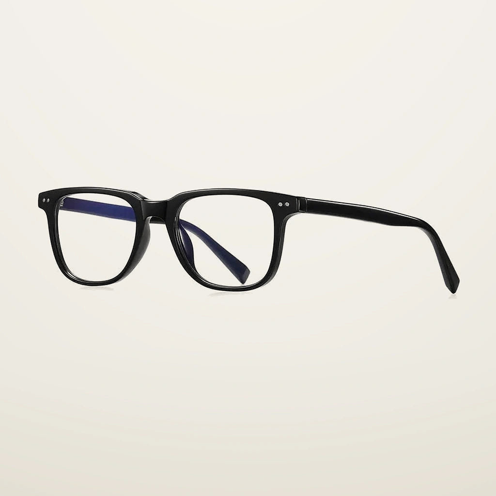 Gatenac Unisex Full Rim Square Tr 90 Titanium Reading Glasses Gxy2119 - C1