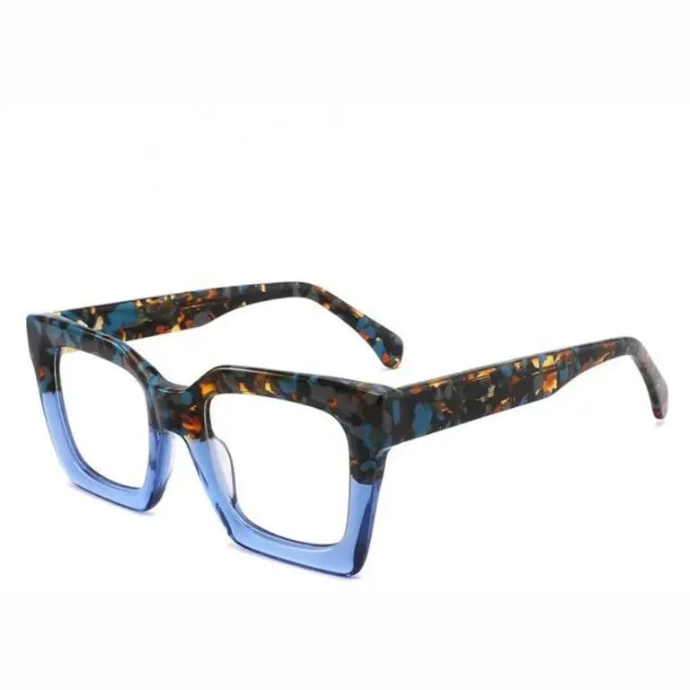 Gatenac Women's Full Rim Square Cat Eye Acetate Eyeglasses 882285 - C3