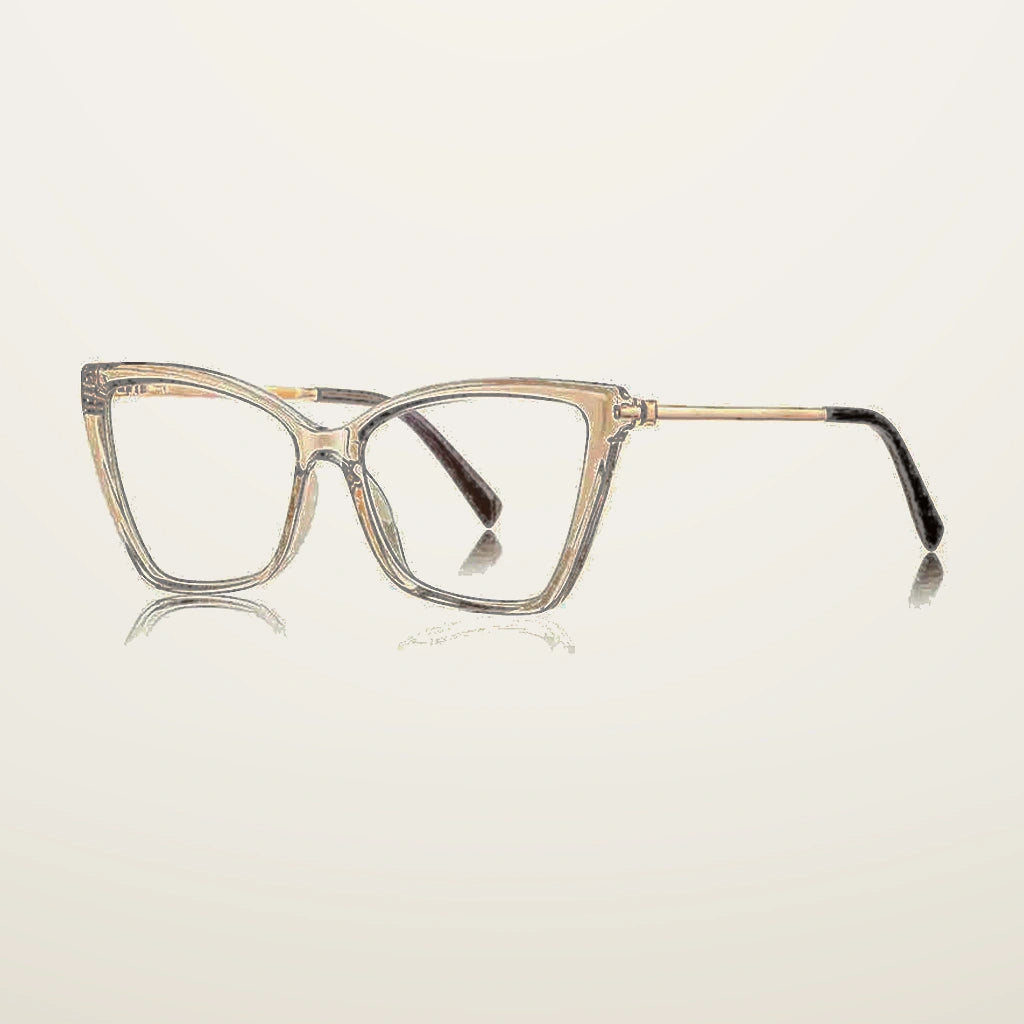 Gatenac Women's Full Rim Cat Eye Tr 90 Titanium Reading Glasses Gx2234 - C5