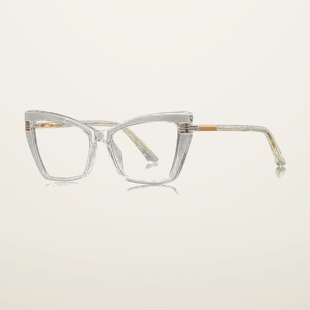Gatenac Women's Full Rim Cat Eye Tr 90 Titanium Reading Glasses Gx2263 - C2