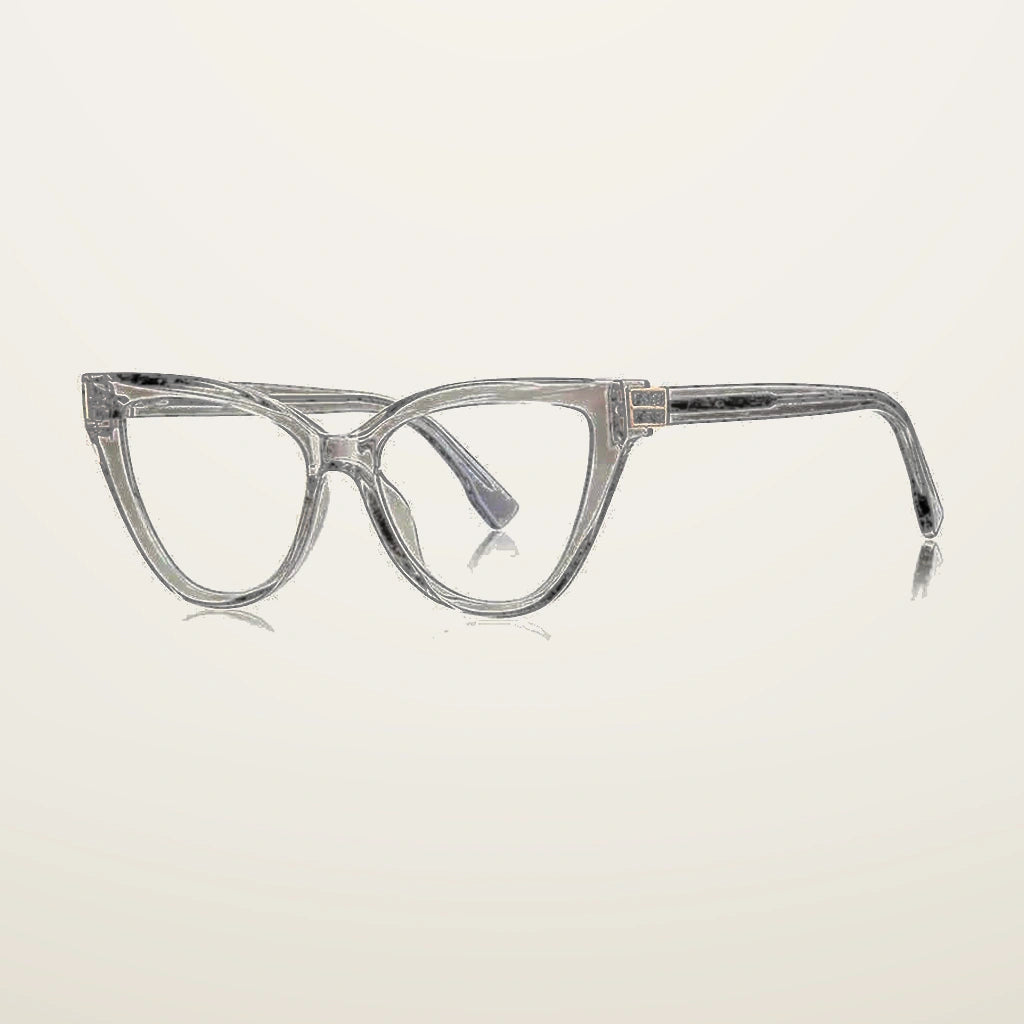 Gatenac Women's Full Rim Cat Eye Tr 90 Titanium Reading Glasses Gx2279 - C4