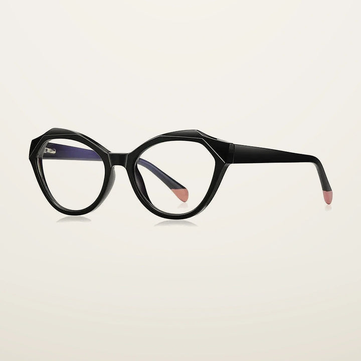 Gatenac Womens Full Rim Oval Tr 90 Titanium Reading Glasses G2141 - C1
