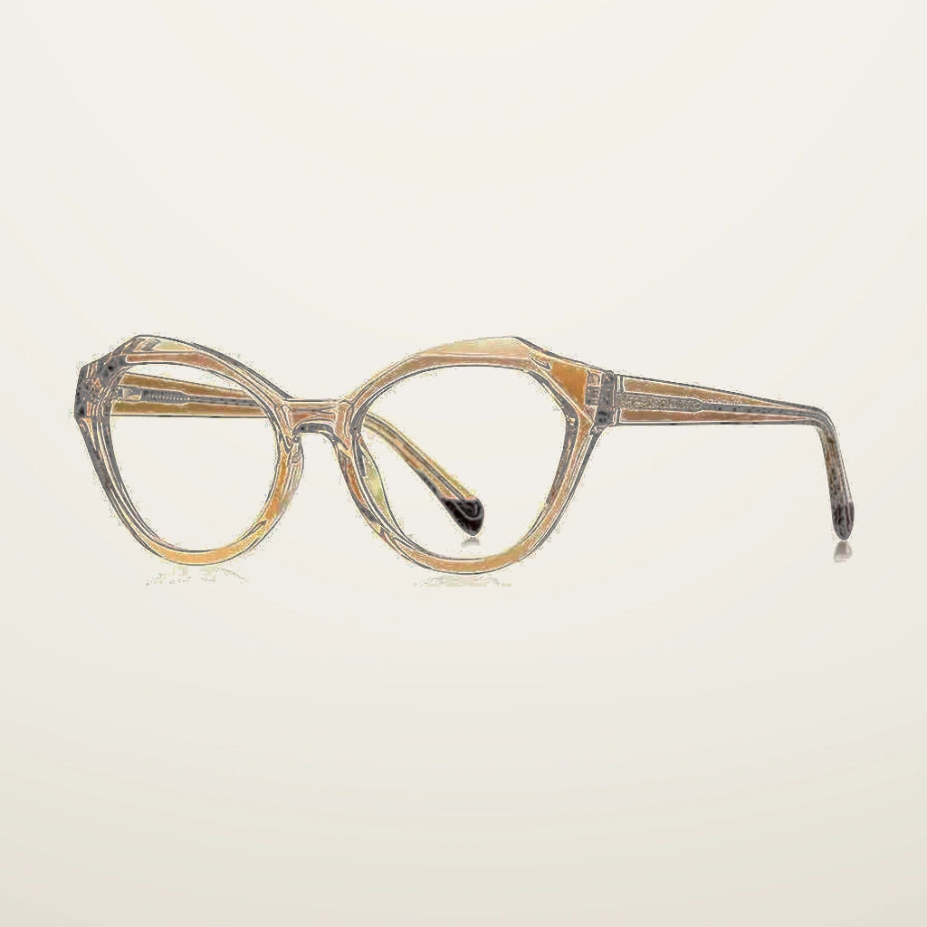 Gatenac Womens Full Rim Oval Tr 90 Titanium Reading Glasses G2141 - C5