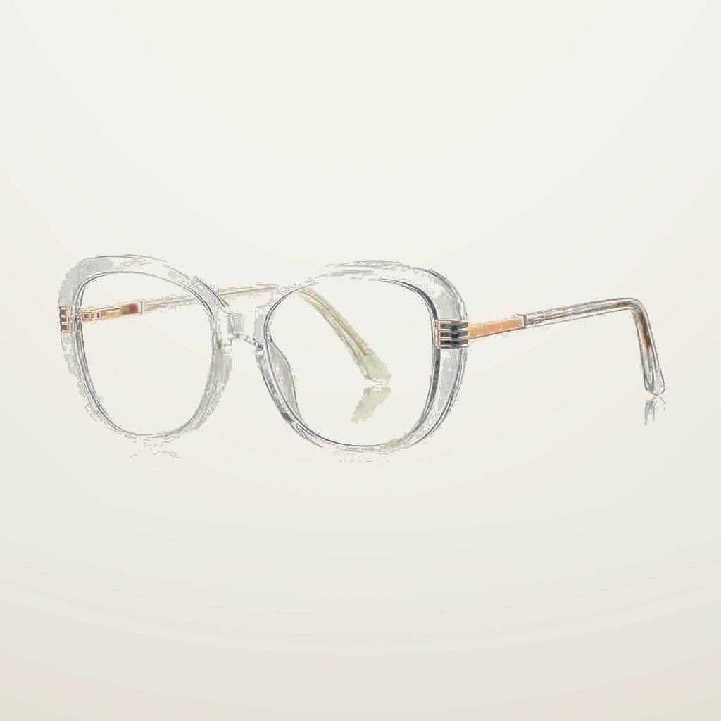 Gatenac Women's Full Rim Oval Tr 90 Titanium Reading Glasses Gxyj2265 - C2