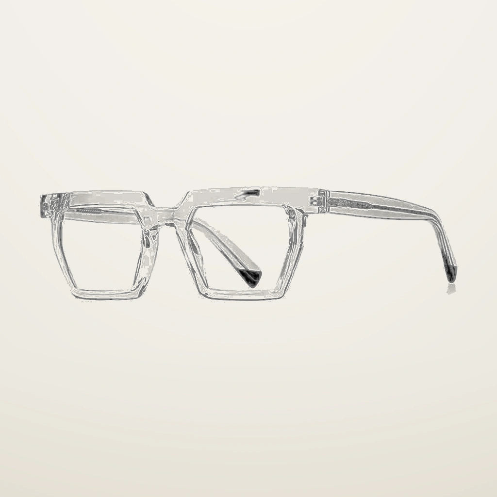 Gatenac Women's Full Rim Square Tr 90 Titanium Reading Glasses G2144 - C2