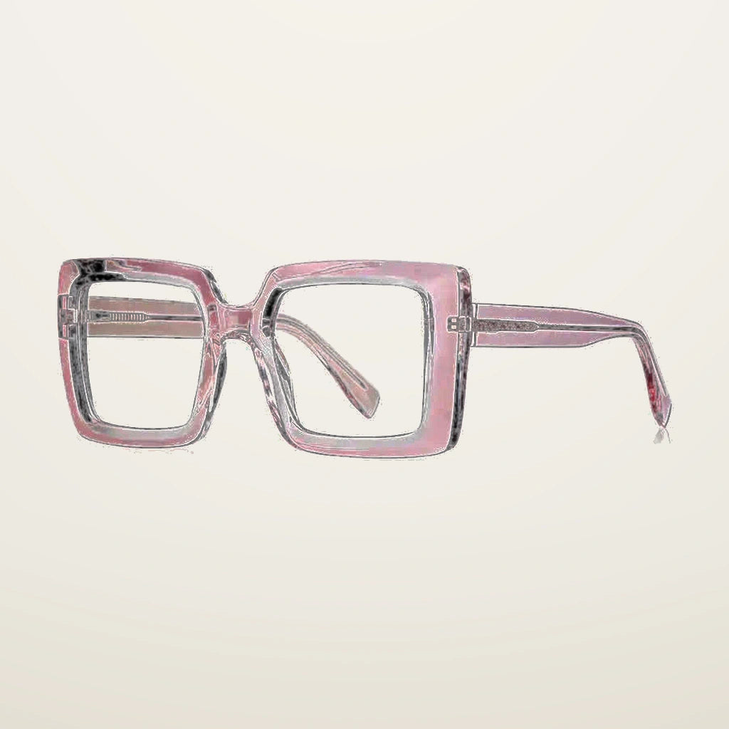 Gatenac Women's Full Rim Square Tr 90 Titanium Reading Glasses Gxy2170 - C2