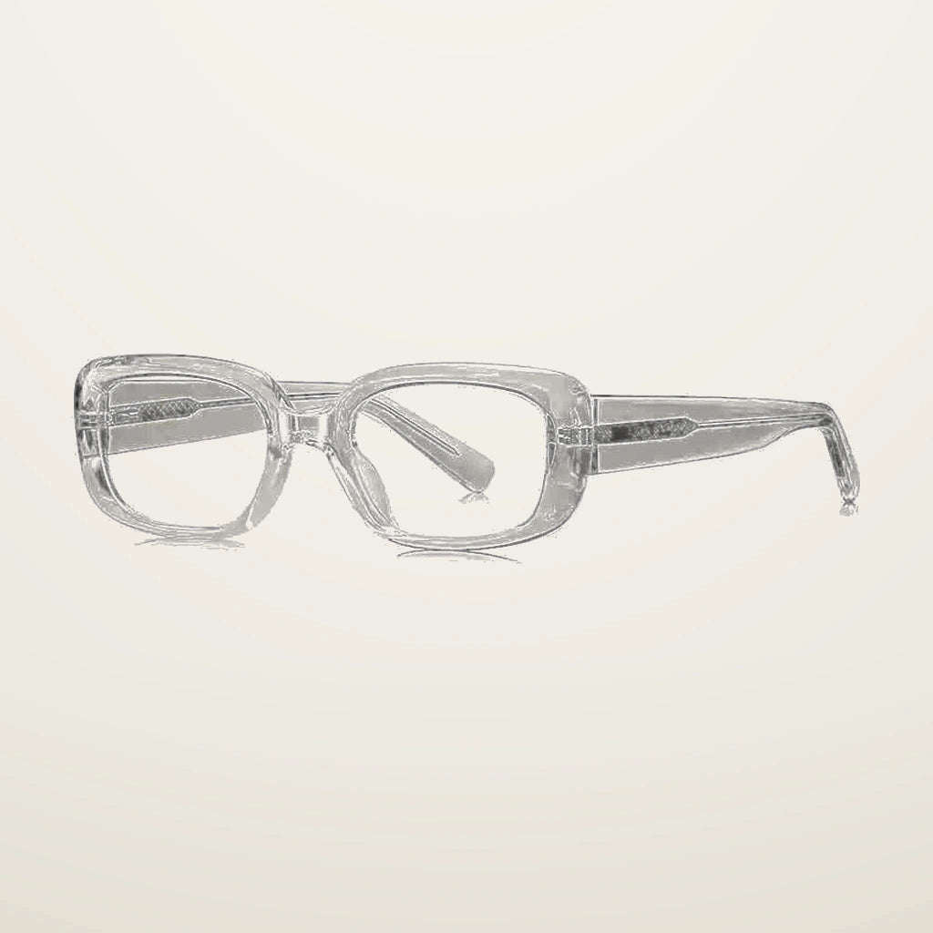 Gatenac Women's Full Rim Square Tr 90 Titanium Reading Glasses Gxy9034 - C2