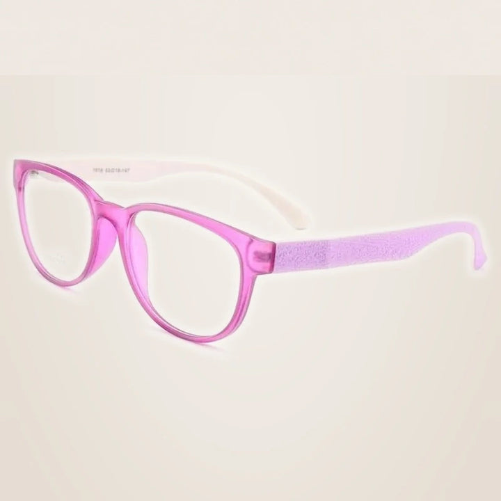 Gmei Unisex Eyeglasses Ultra-Light Tr90 Plastic 8 Colors M1016 - C6