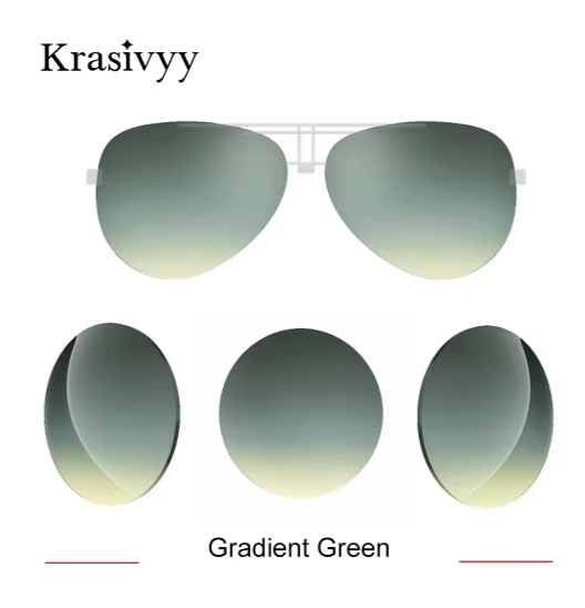 Krasivyy Single Vision Dyed Lenses