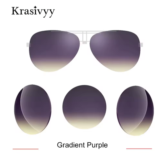 Krasivyy Single Vision Dyed Lenses