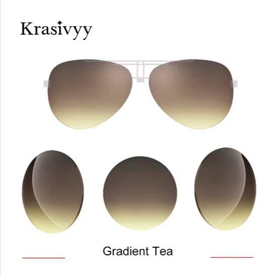 Krasivyy Single Vision Dyed Lenses