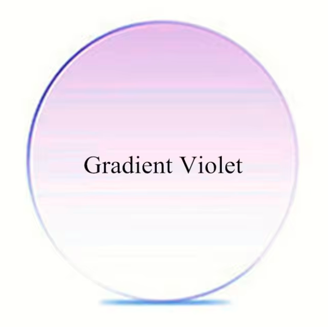 Chashma 1.67 Index MR-7 Single Vision Lenses Lenses Chashma Lenses Gradient Violet  