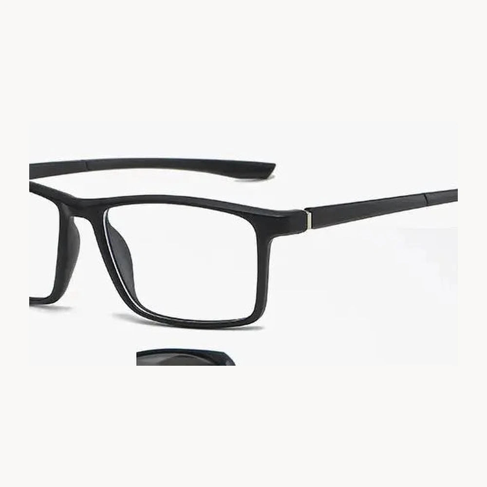 Hdcrafter Unisex Full Rim Square Acetate Frames  With Clip On Sunglasses 515670 - 2306