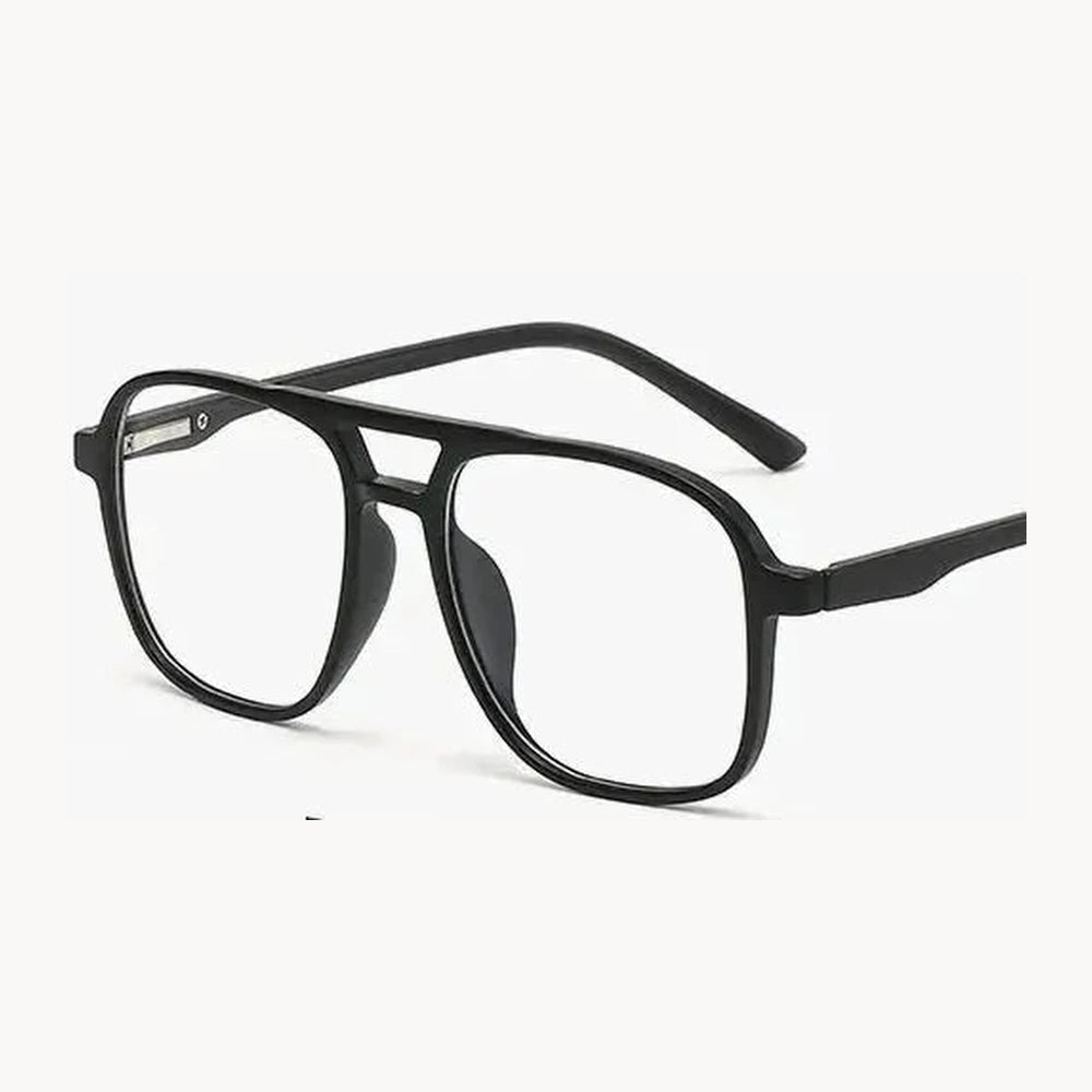 Hdcrafter Unisex Full Rim Square Acetate Frames  With Clip On Sunglasses 515670 - 2347