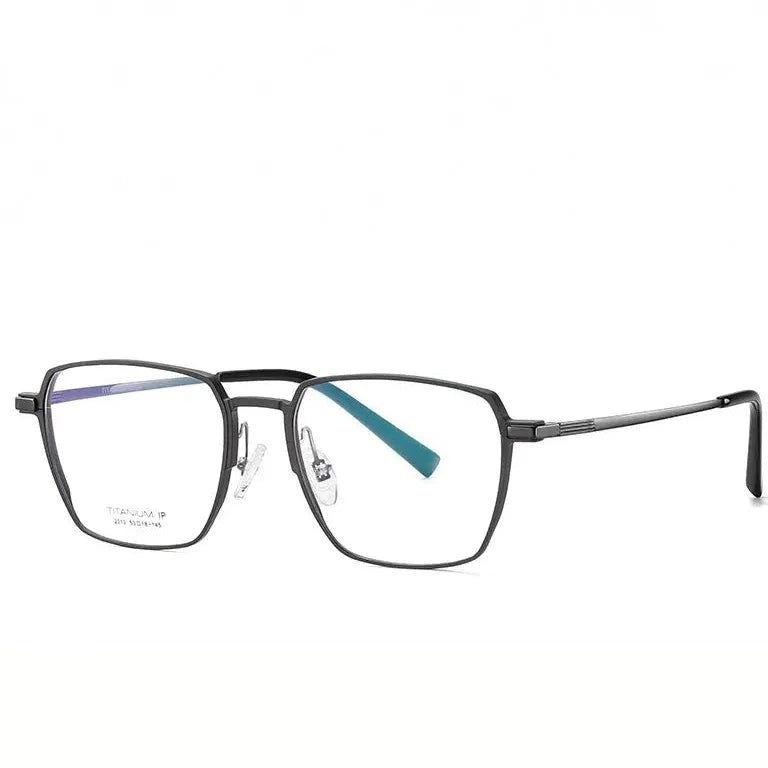Hotochki Unisex Full Rim Square Titanium Frames 201300 - C1