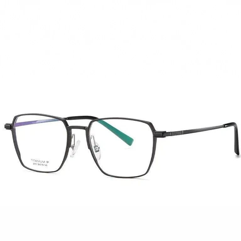 Hotochki Unisex Full Rim Square Titanium Frames 201300 - C2