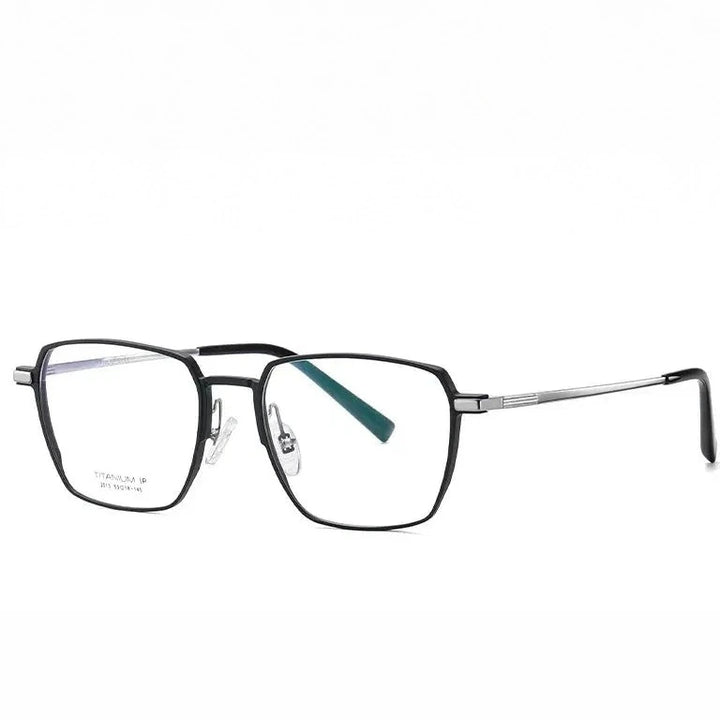 Hotochki Unisex Full Rim Square Titanium Frames 201300 - C3