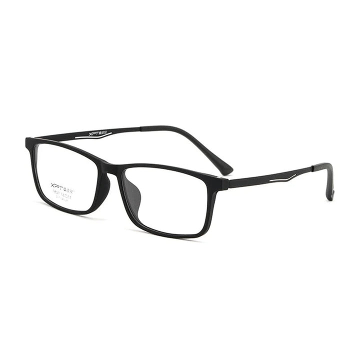 Hotony Unisex Full Rim Lightweight Titanium Prescription Eyeglasses 9827 - black