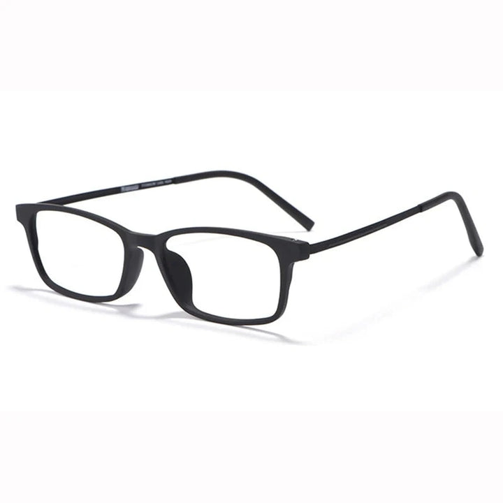 Hotony Unisex Full Rim Pure Titanium Prescription Eyeglasses 8802 - black