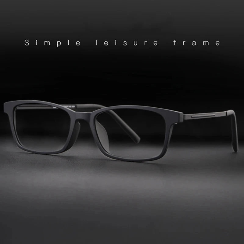 Hotony Unisex Full Rim Pure Titanium Prescription Eyeglasses 8802 - Size Chart