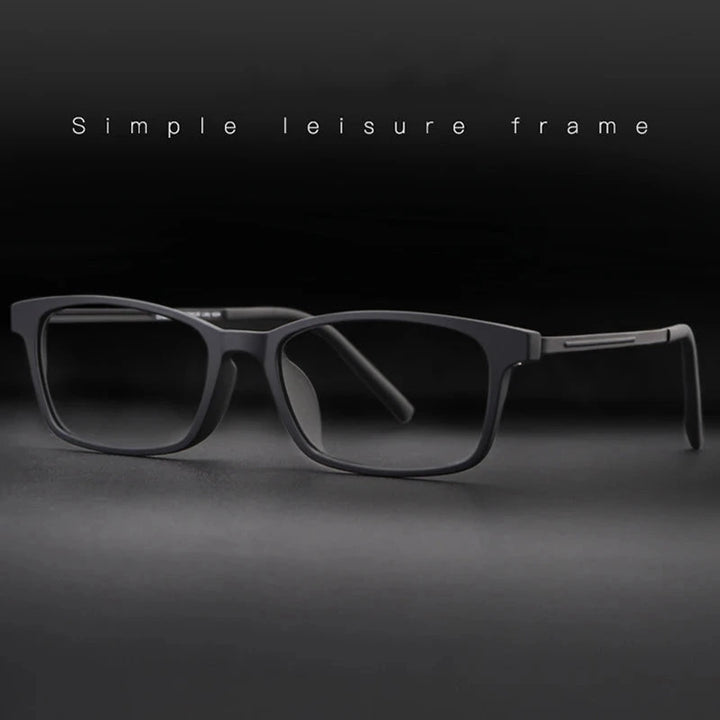 Hotony Unisex Full Rim Pure Titanium Prescription Eyeglasses 8802 - Size Chart