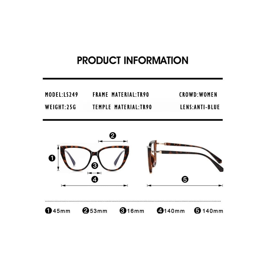 Kansept 152490 Eyeglasses — Frame Dimensions and Sizing Chart