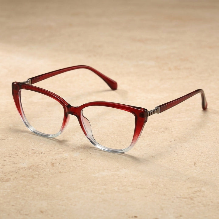 Kansept Unisex Full Rim Cat Eye TR90 Eyeglasses 152490 — view 2 | Kansept at FuzWeb
