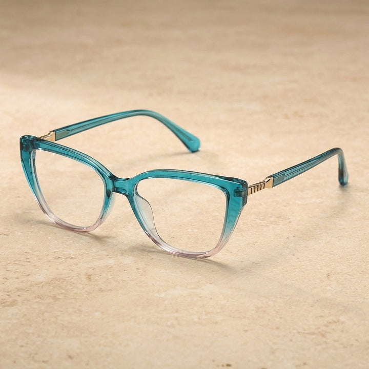 Kansept Unisex Full Rim Cat Eye TR90 Eyeglasses 152490 — view 3 | Kansept at FuzWeb