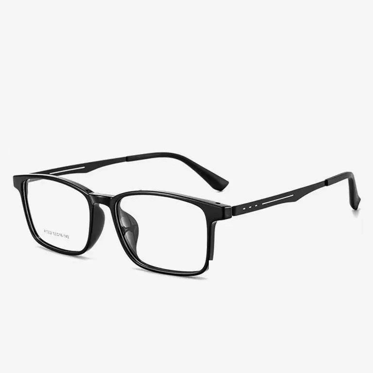 Kansept Unisex Full Rim Square Tr 90 Titanium Reading Glasses - +50 / A1002-C1
