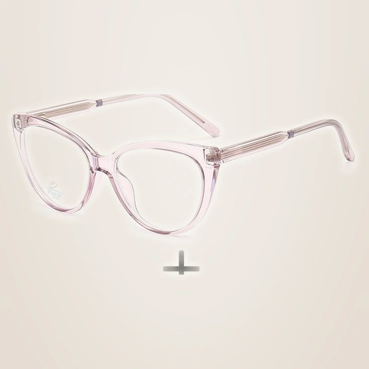 Kansept Women's Full Rim Cat Eye Polycarbonate Eyeglasses 8342 - 8342C3-PH / CHINA