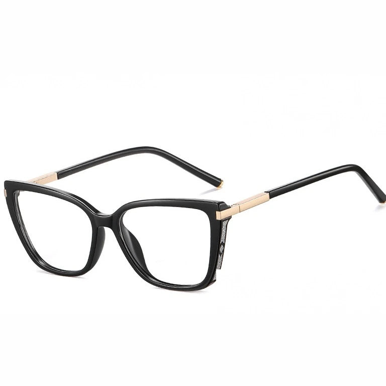 Kansept Women's Full Rim Cat Eye Tr 90 Frames 816270 - 81627-BLACK