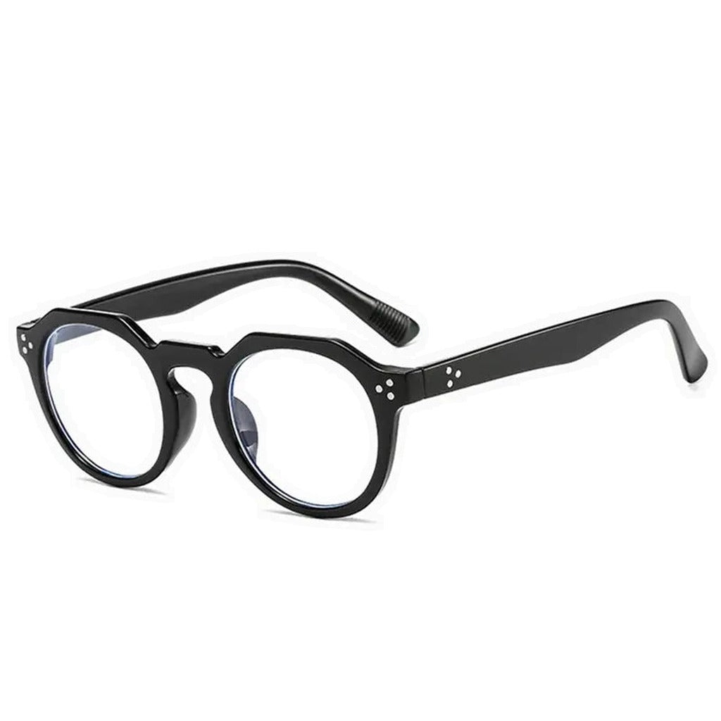 Kocolior Unisex Full Rim Round Acetate Reading Glasses 3395 — view 1 | Kocolior at FuzWeb