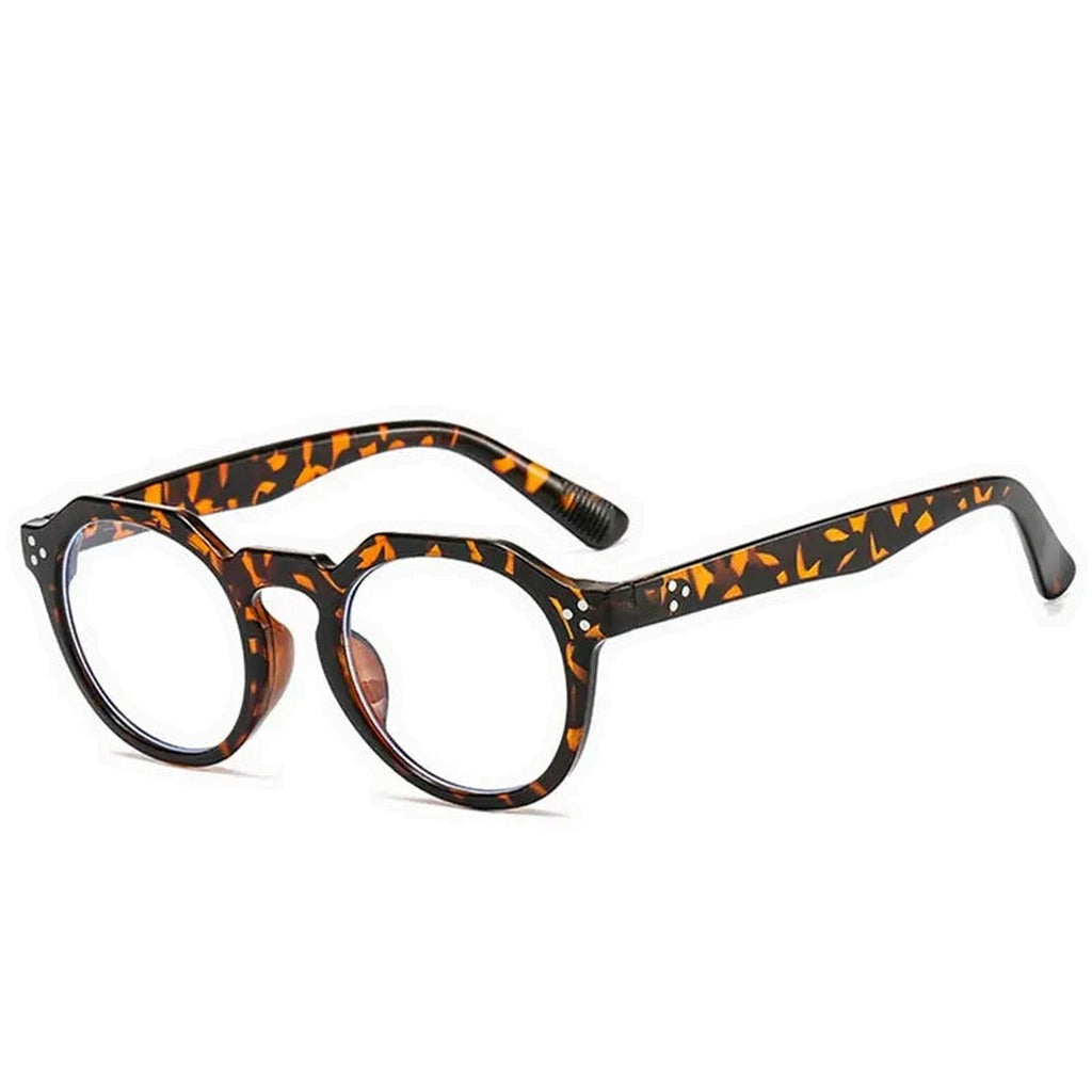 Kocolior Unisex Full Rim Round Acetate Reading Glasses 3395 — view 2 | Kocolior at FuzWeb