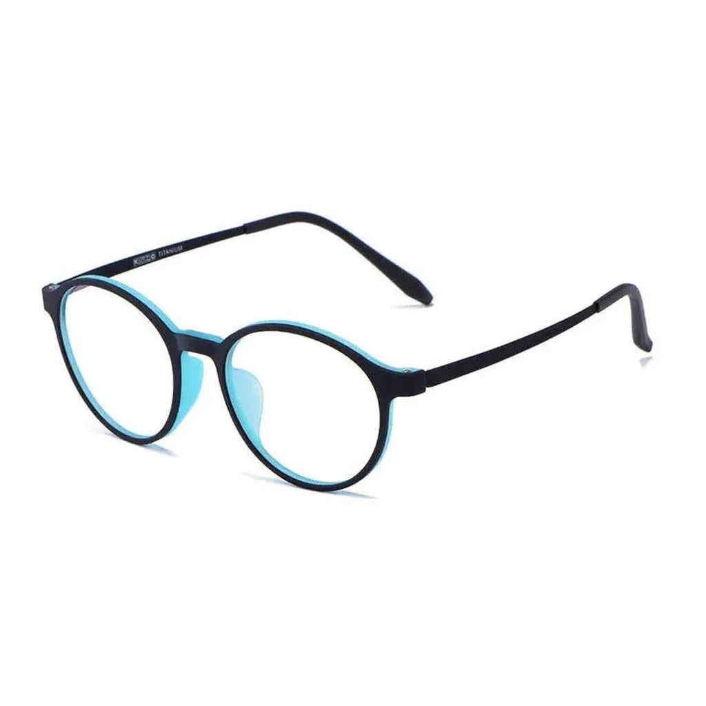 Kocolior Unisex Full Rim Round Tr 90 Titanium Hyperopic Reading G — view 2 | Kocolior at FuzWeb