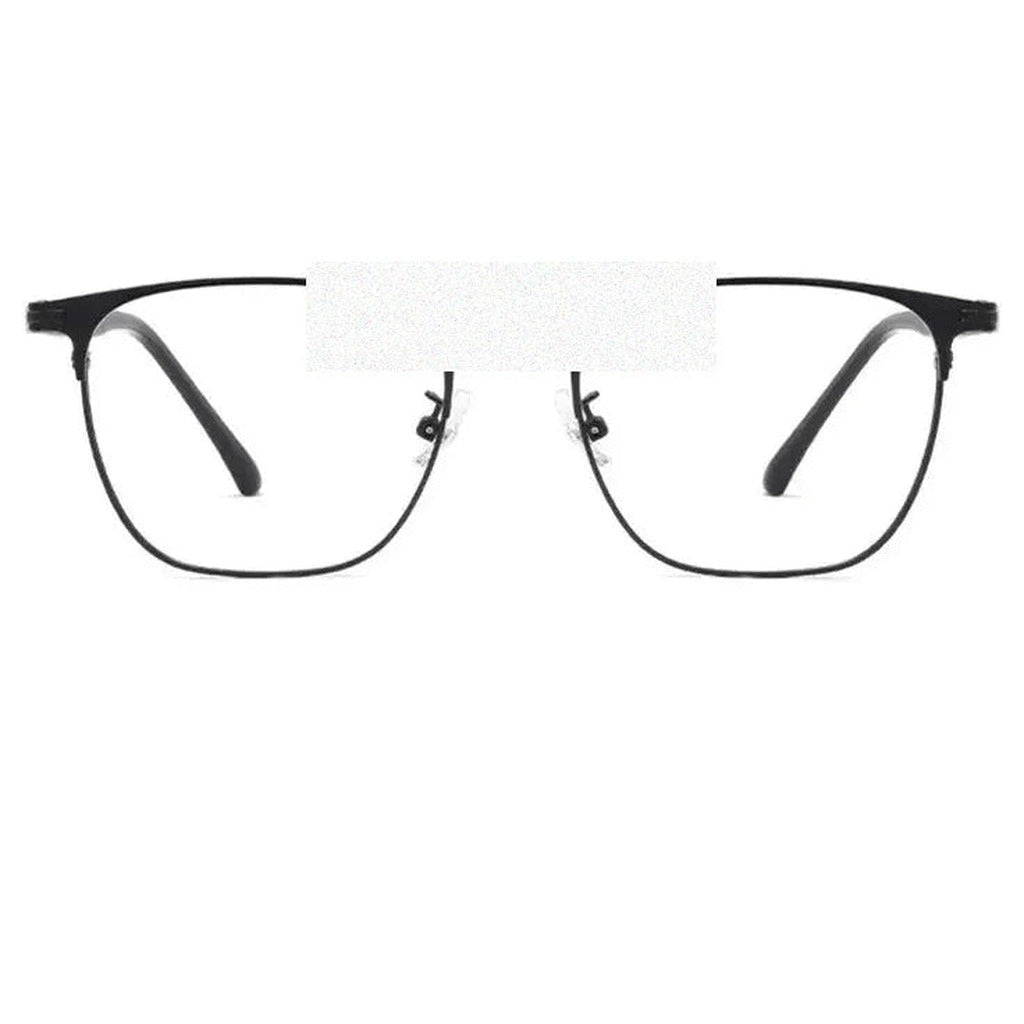 Kocolior Unisex Full Rim Square Titanium Alloy Hyperopic Reading — view 1 | Kocolior at FuzWeb