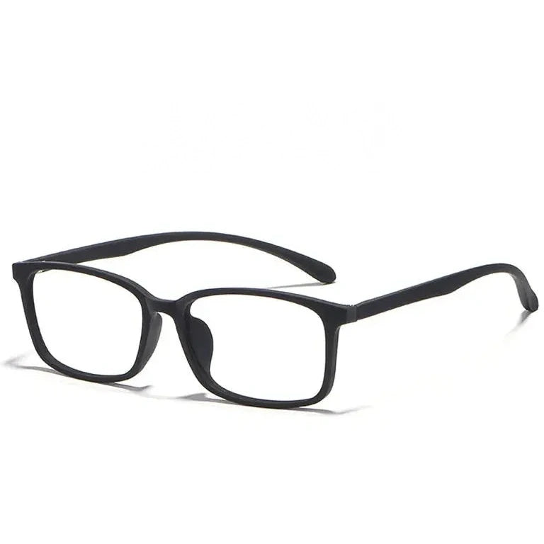 Kocolior Unisex Full Rim Square Tr 90 Hyperopic Reading Glasses 98007 - Black / China / 0