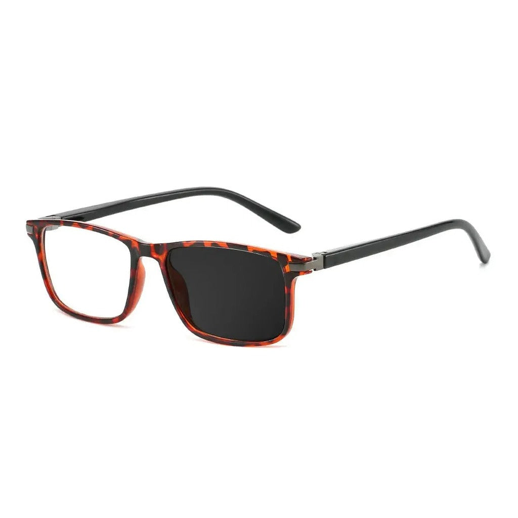 Kocolior Women's Full Rim Square Tr 90 Alloy Photochromic Reading — view 1 | Kocolior at FuzWeb