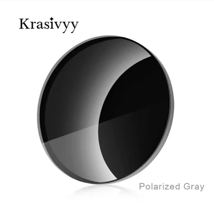 Krasivyy Single Vision Polarized Lenses Lenses Krasivyy Lenses 1.50 Gray 