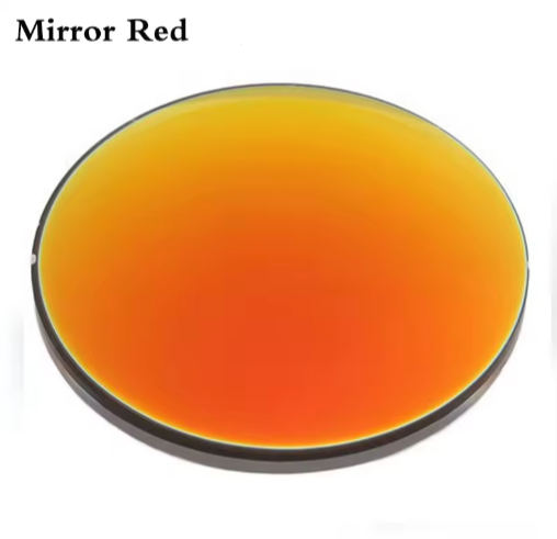 Hdcrafter Progressive Mirror Polarized Sunglass Lenses Lenses Hdcrafter Sunglass Lenses 1.56 Index Mirror Red