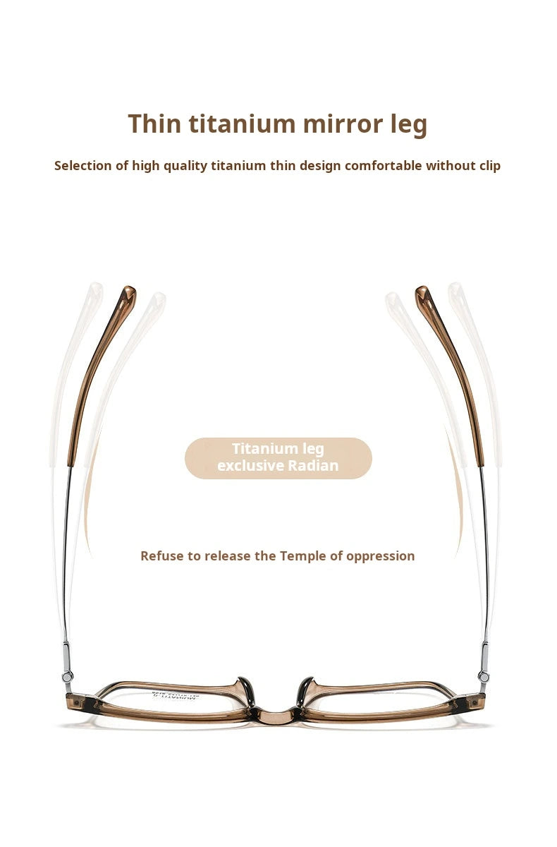 Momoja Unisex Full Rim Square Tr 90 Titanium Eyeglasses 78518 - Size Chart